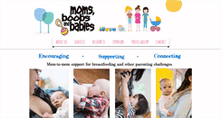 Desktop Screenshot of momsboobsandbabies.com